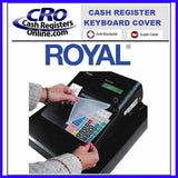 Royal Cash Register Keyboard Cover - Cash Registers Online