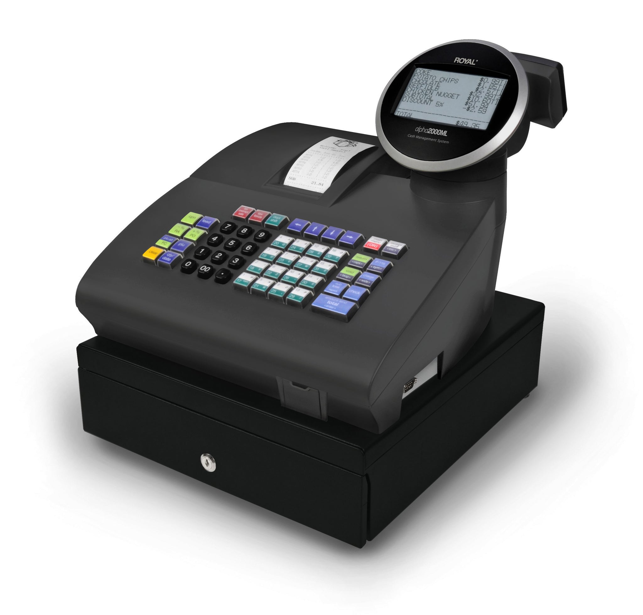 Royal 2000ml Electronic Cash Register - Cash Registers Online