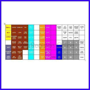 Cash Register Keyboard Template - Design and Print with Word - Cash Registers Online