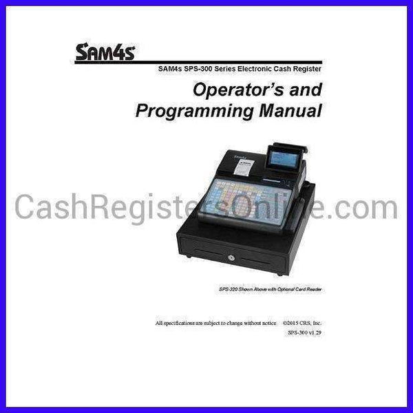 SAM4s Cash Register program operator – Cash Online