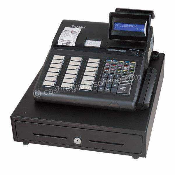 SAM4s ER-945 Cash Register - Raised Keyboard - Dual Thermal